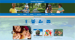 Desktop Screenshot of holdenrec.com
